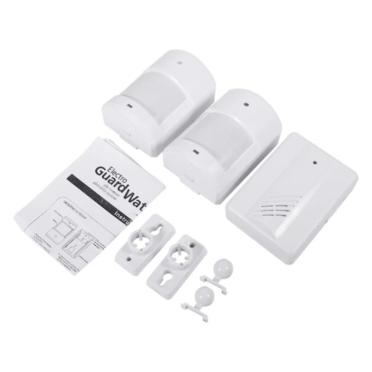 1 to 2 PIR Infrared Sensors Wireless Doorbell Alarm Detector for Home / Office, Doorbell Alarm Detector 1 to 2 PIR Infrared Sensors Wireless Doorbell Alarm Detector for Home / Office, Doorbell Alarm Detector